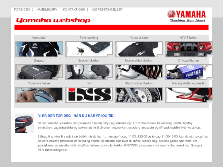 www.yamaha-webshop.no