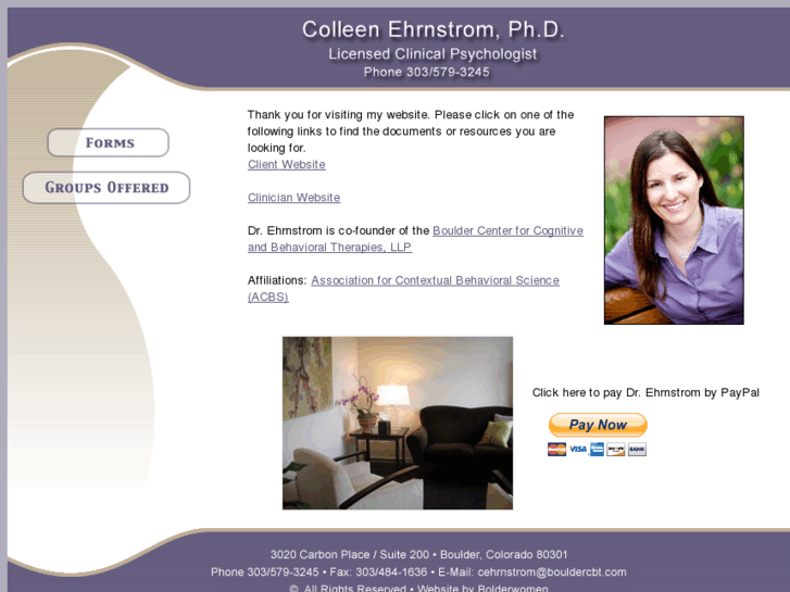 www.colleenehrnstrom.com