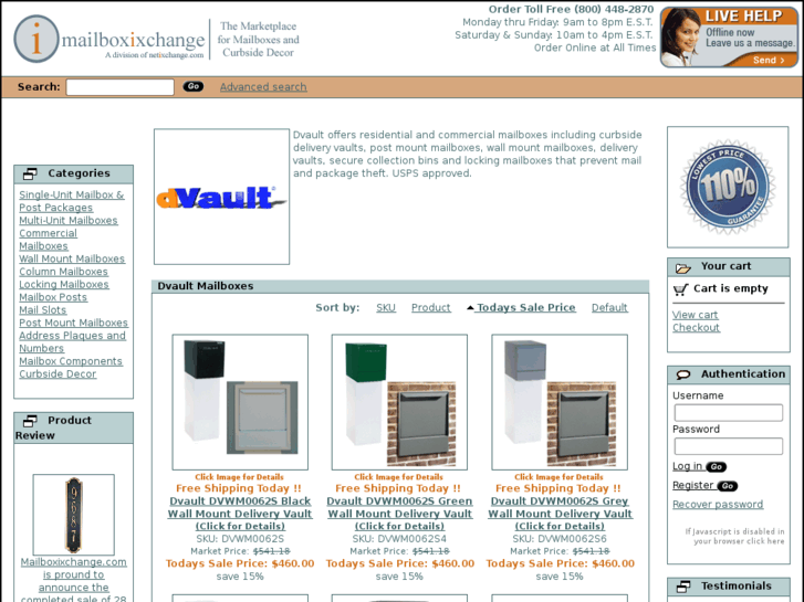 www.dvaultmailbox.com