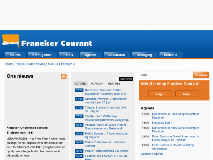 www.franekercourant.nl