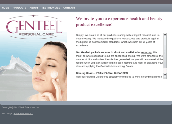 www.genteelpersonalcare.com