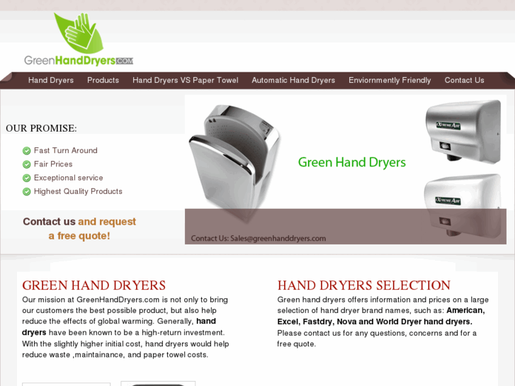 www.greenhanddryers.com