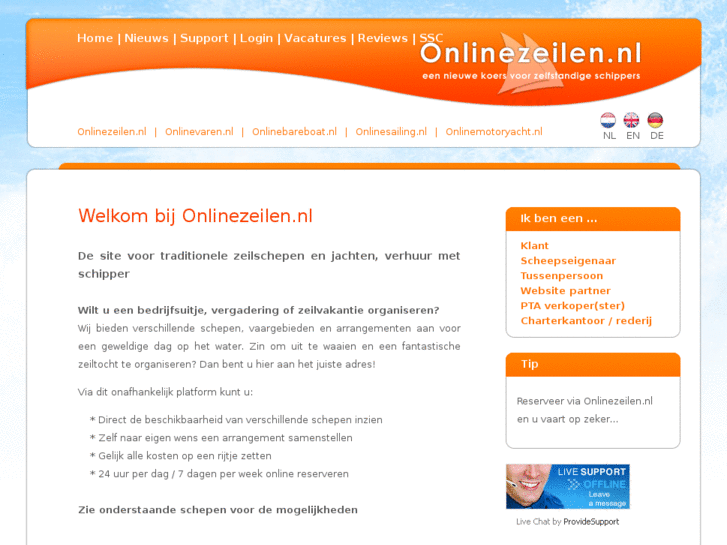 www.onlinezeilen.nl