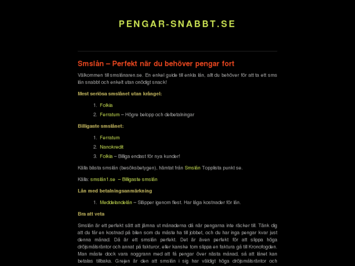 www.pengar-snabbt.se