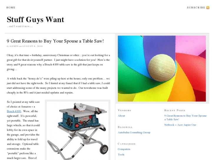 www.stuff-guys-want.com