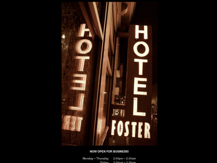 www.thehotelfoster.biz