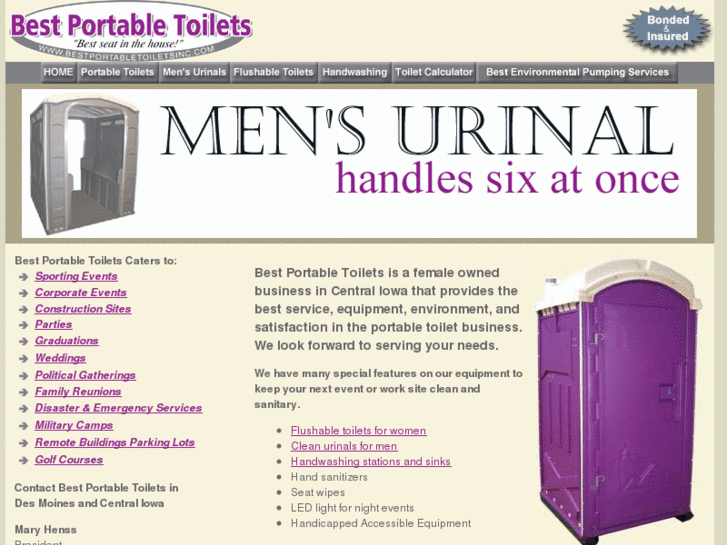 www.bestportabletoiletsinc.com