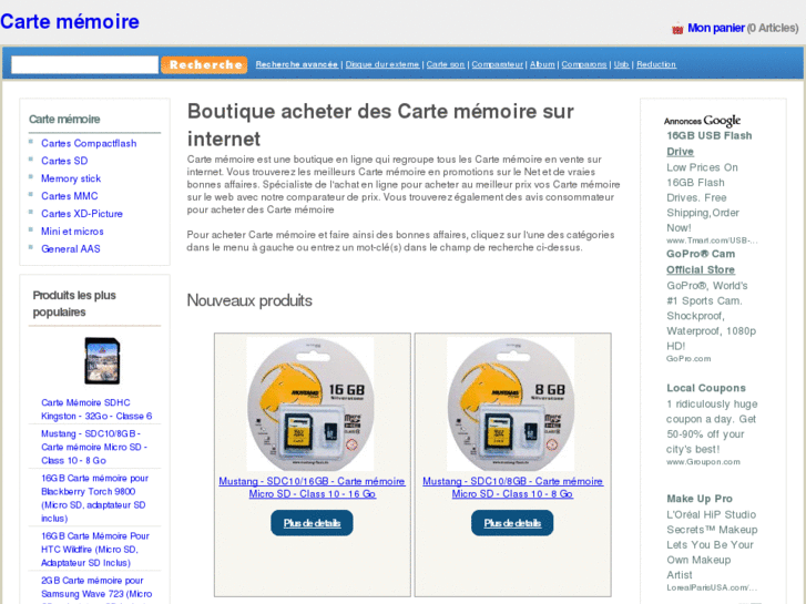 www.carte-memoire.com