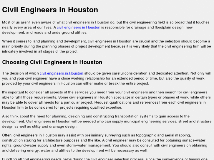 www.civilengineershouston.com