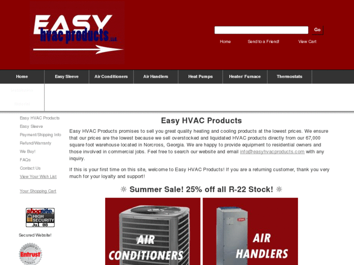 www.easyhvacproducts.com