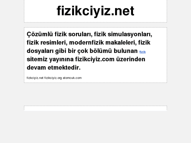 www.fizikciyiz.net