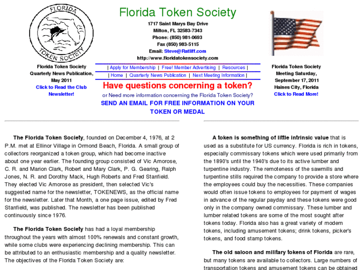 www.floridatokensociety.com