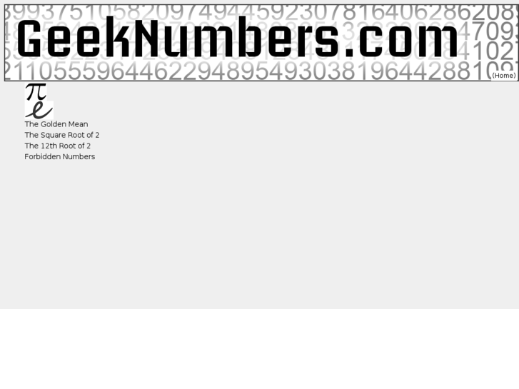 www.geeknumbers.com
