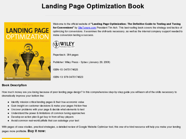 www.landingpageoptimizationbook.net