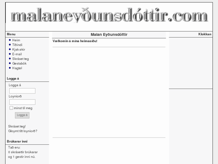 www.malaneydunsdottir.com