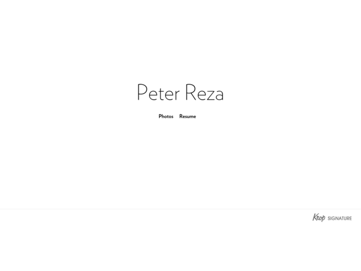 www.peterreza.com