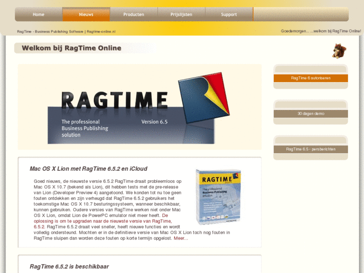 www.ragtime-online.nl