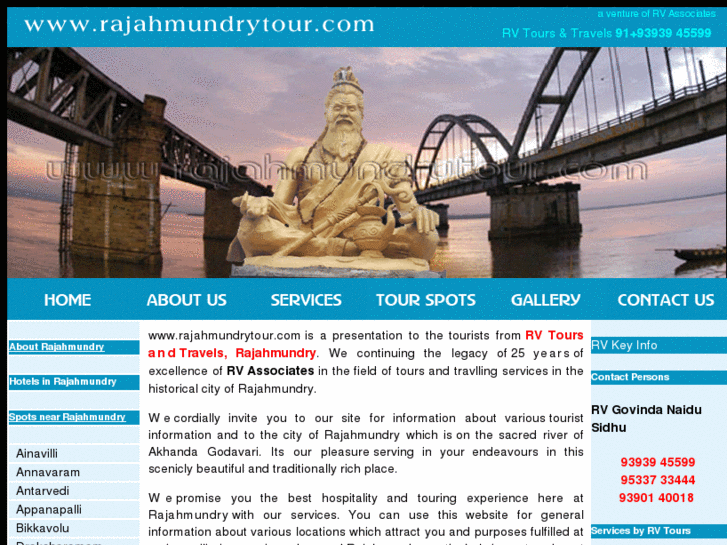 www.rajahmundrytour.com