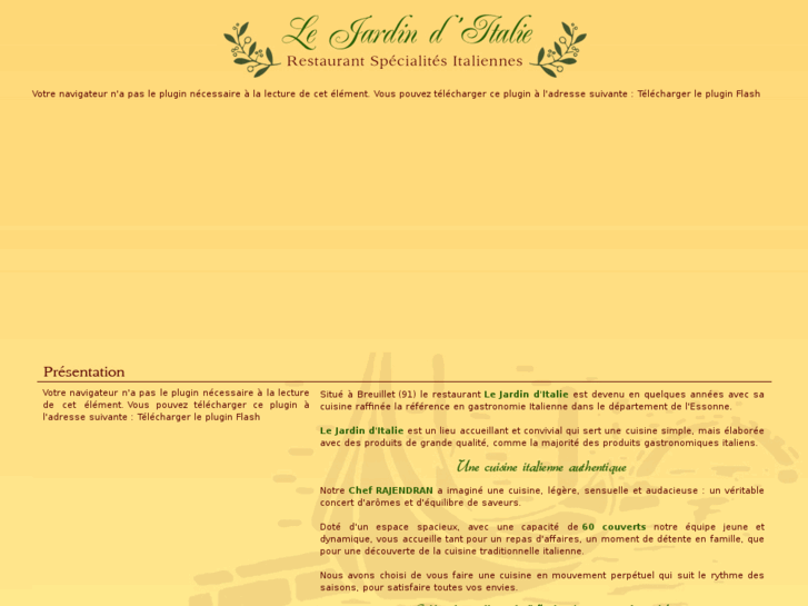 www.restaurant-lejardinditalie.com