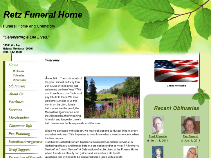 www.retzfuneralhome.com