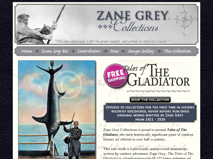 www.zanegreycollections.com