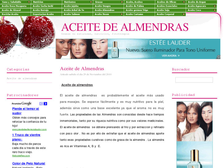 www.aceitedealmendras.es