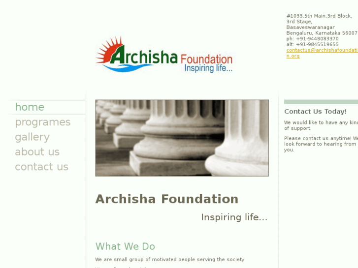 www.archishafoundation.org