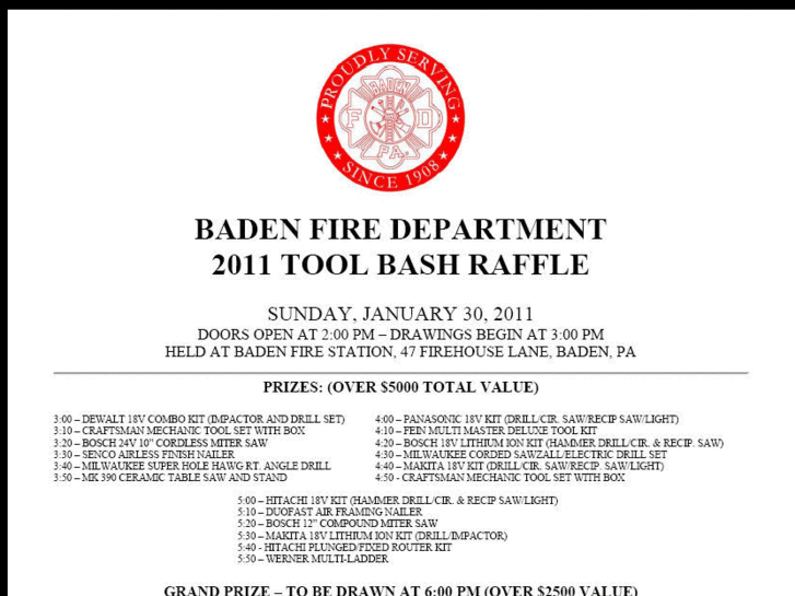 www.badenfireraffle.com