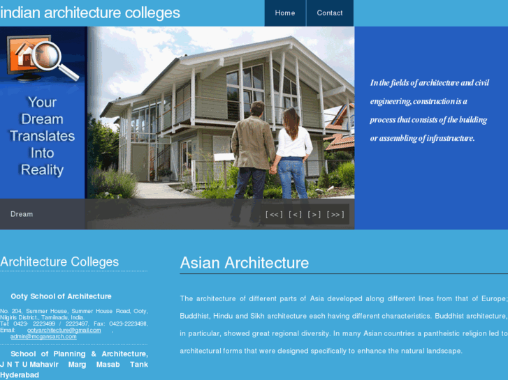 www.indianarchitecturecolleges.com