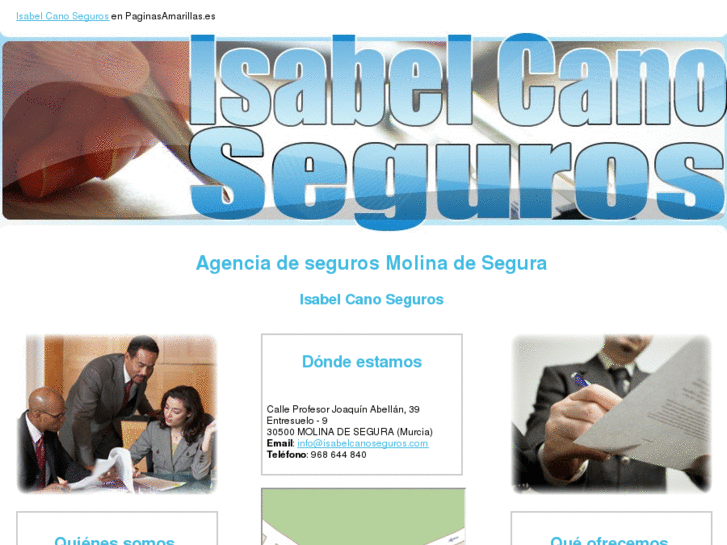 www.isabelcanoseguros.com