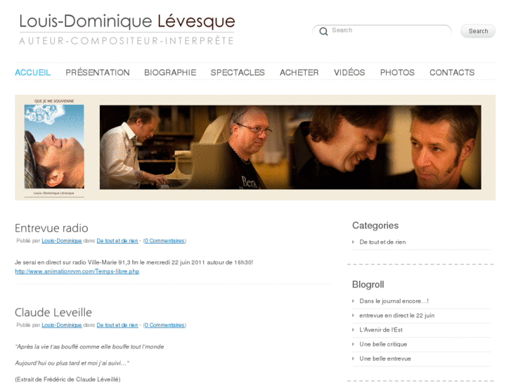 www.louisdominiquelevesque.com