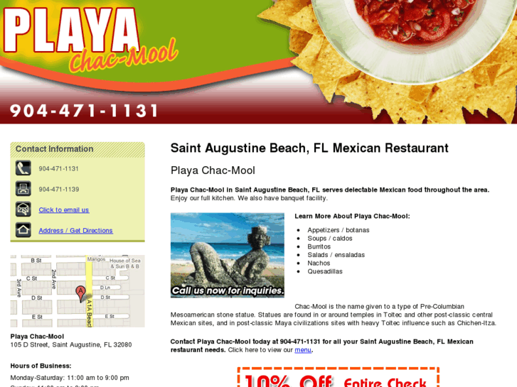 www.mexicanrestaurantstaugustine.com