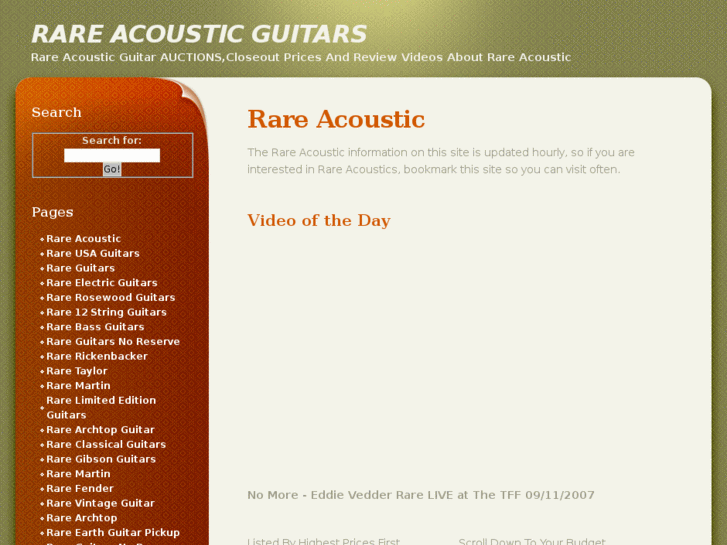 www.rareacoustic.com