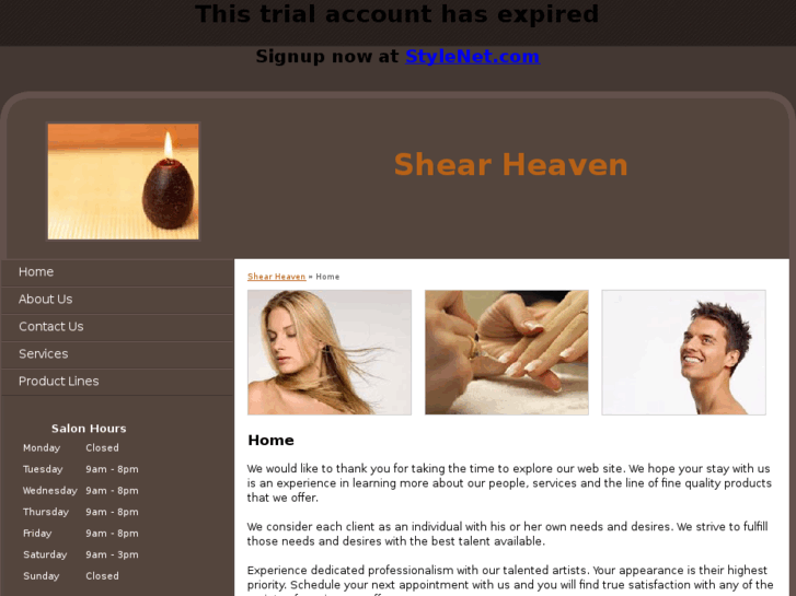 www.shearheavensalonlaplata.com