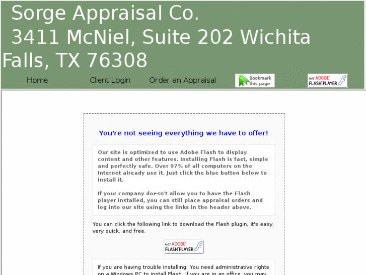 www.sorgeappraisalcompany.com