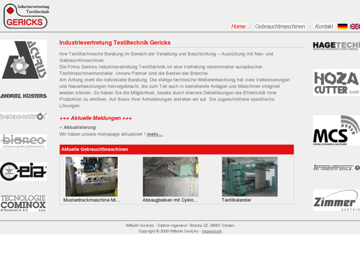 www.textilemachinery-gericks.com