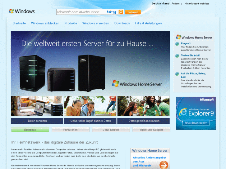 www.windowshomeserver.de