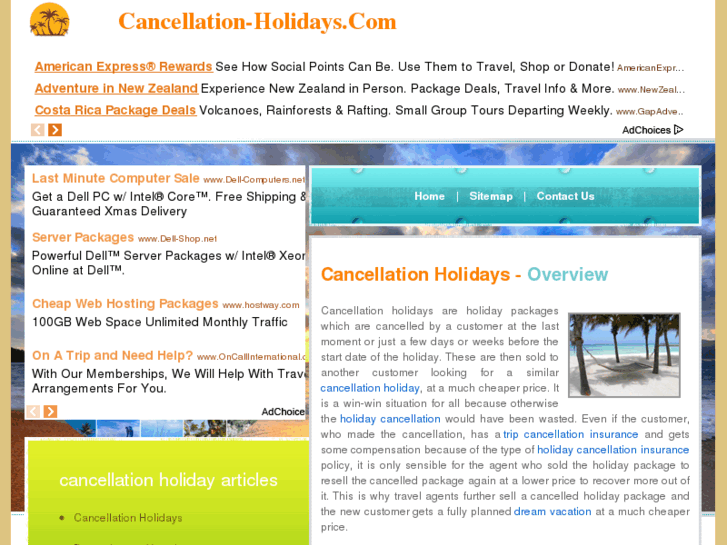 www.cancellation-holidays.com