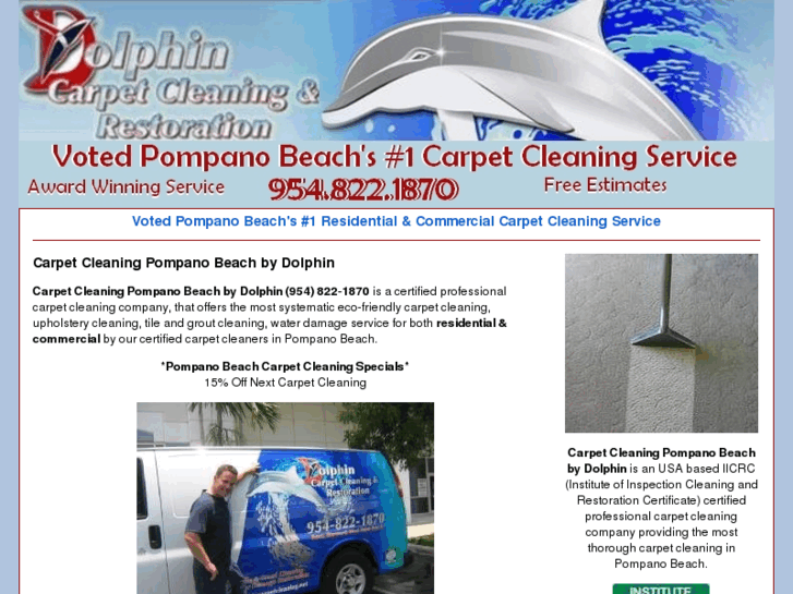 www.carpetcleaningpompanobeach.com