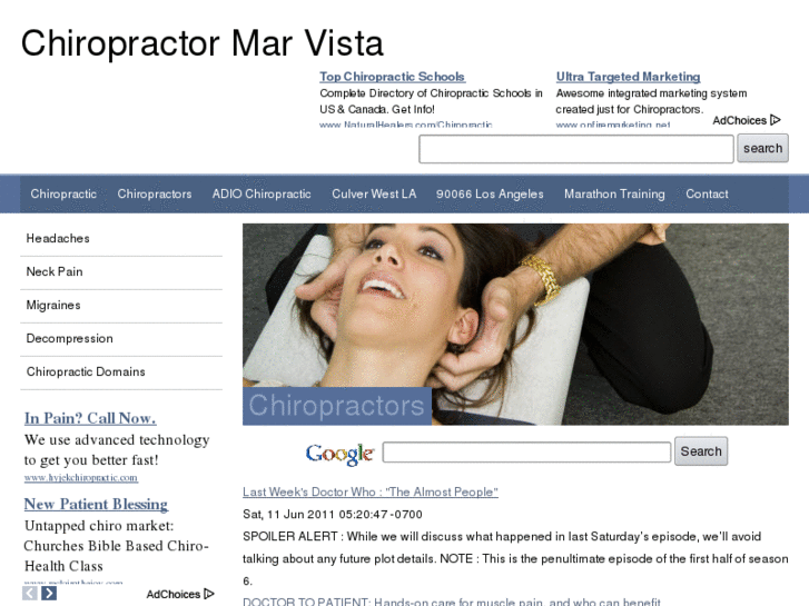 www.chiropractormarvista.com