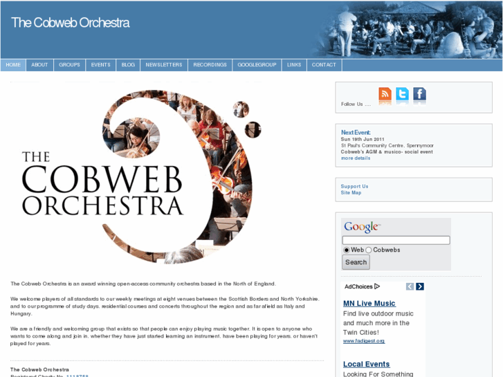 www.cobweborchestra.org.uk