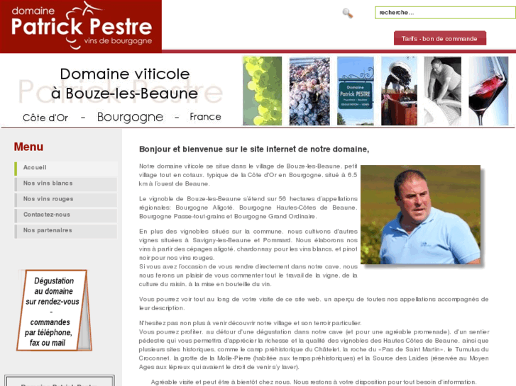 www.domainepatrickpestre.com