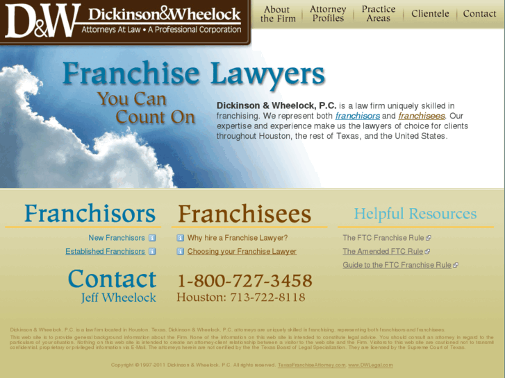 www.houstonfranchiseattorney.com