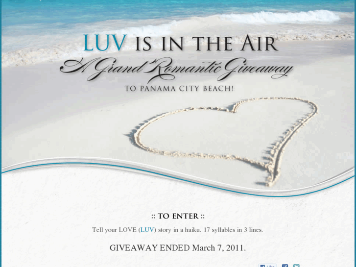 www.luvgiveaway.com