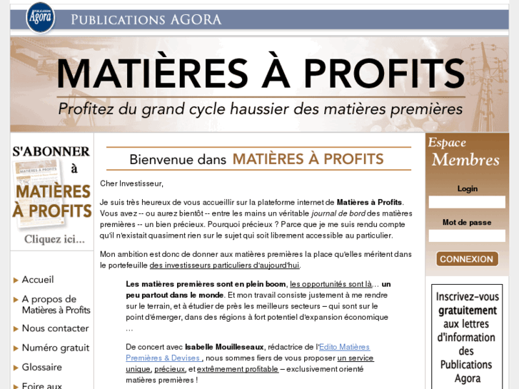 www.matiereaprofits.com