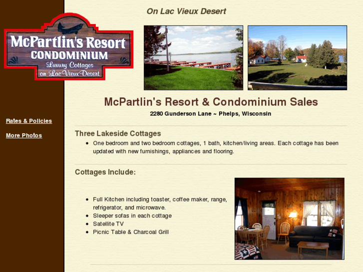 www.mcpartlinsresort.com