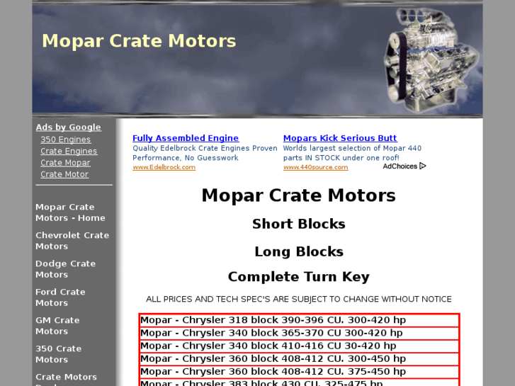 www.mopar-crate-motors.com