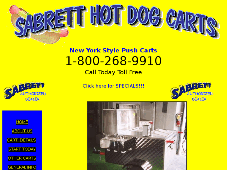 www.sabretthotdogcarts.com