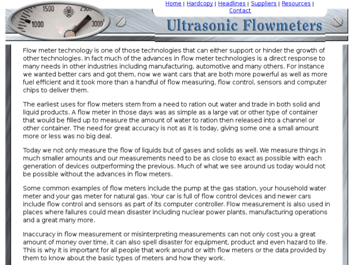 www.ultrasonicflowmeters.info