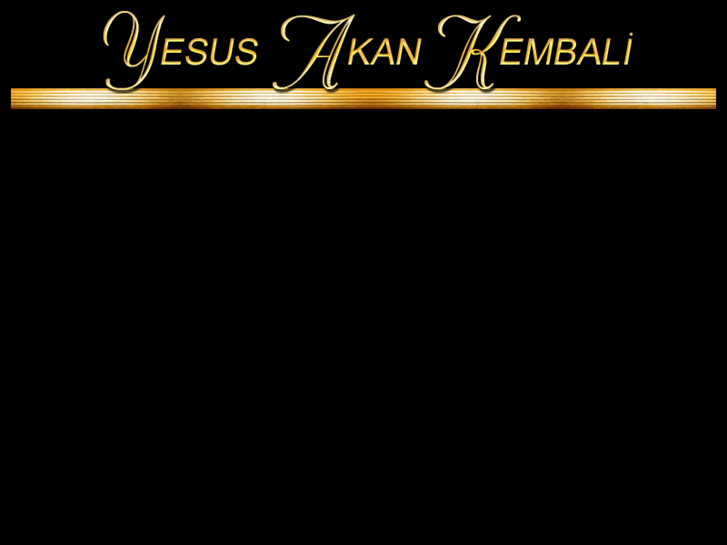 www.yesusakankembali.com